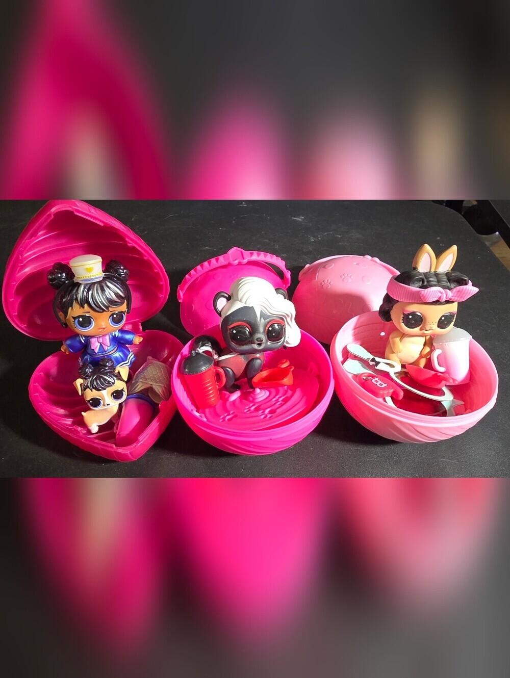LOL Surprise Bubbly Biggie Pets Sailor QT Lot